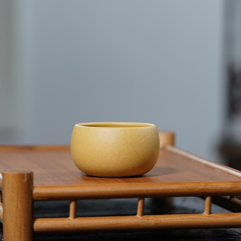 50ml Purple Clay Kung Fu Tea Cup Household Round Mouth Teacups Small Tasting Mugs Ceramic Colorful Cups Tea Ceremony Accessories