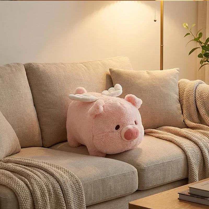 20cm Rosa Fliegendes Schwein Plüschtier - Weiches Geflügeltes Kuscheltier, Entzückendes Geburtstags- & Zimmerdeko-Geschenk für Kinder & Mädchen