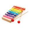 Toy Xylophone Montessori Educational Toy Wooden Eight-Notes Frame Style Xylophone Children Kids Baby Musical Funny Toy
