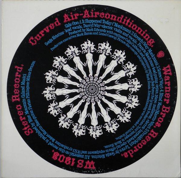 

LP Record CURVED AIR - Airconditioning WS1903 WARNER BROS 1970 US Rock Used