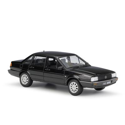 Welly 1/24 Volkswagen Santana Alloy Classic Old Car Model Diecasts Metal Vehicles Car Model Simulation Collection Kids Toys Gift