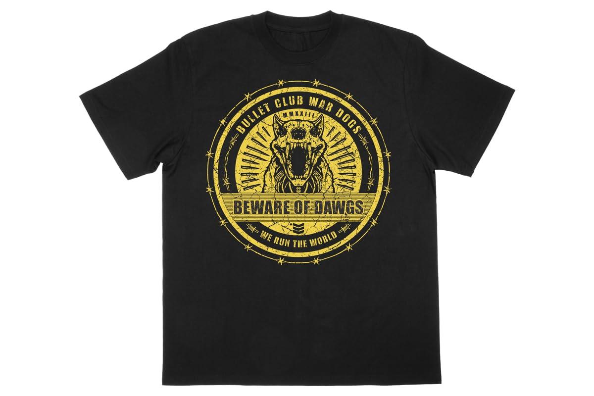 

Новая футболка New Japan Pro-Wrestling BULLET CLUB WAR DOGS BEWARE OF DAWGS XXL 6759104144