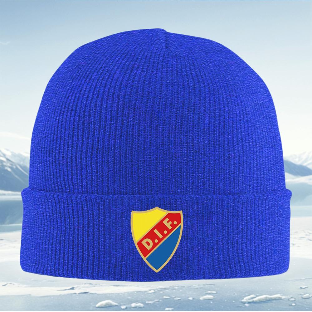 Shield with letters design Men Women Unisex Knitted Hat Beanie Pullover Cap Winter Thermal Warm Christmas Outdoor Cycling Hiking