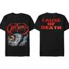 Amerikaans Hip Hop T-shirt Heren Death Metal Obituary Streetwear Oversized Korte Mouwen Y2k Zwaar Katoen Kleding