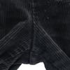OLD 80s Vintage Black Corps Corduroy Pants Black Logger Pants Men's Used