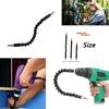 1pc Flexible Shaft Drill Bit Extension Holder, Link For Electric Drill, Hex Screwdriver Soft Shaft Driver Extend Rod, Power Tool Accessories