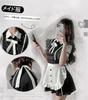 Maid outfit set Cosplay Sexy Maid Lolita Dress Bow Tie Cute Fancy Dress Extreme Seductive Babydoll Lingerie Apron Costume School Festival Uniform