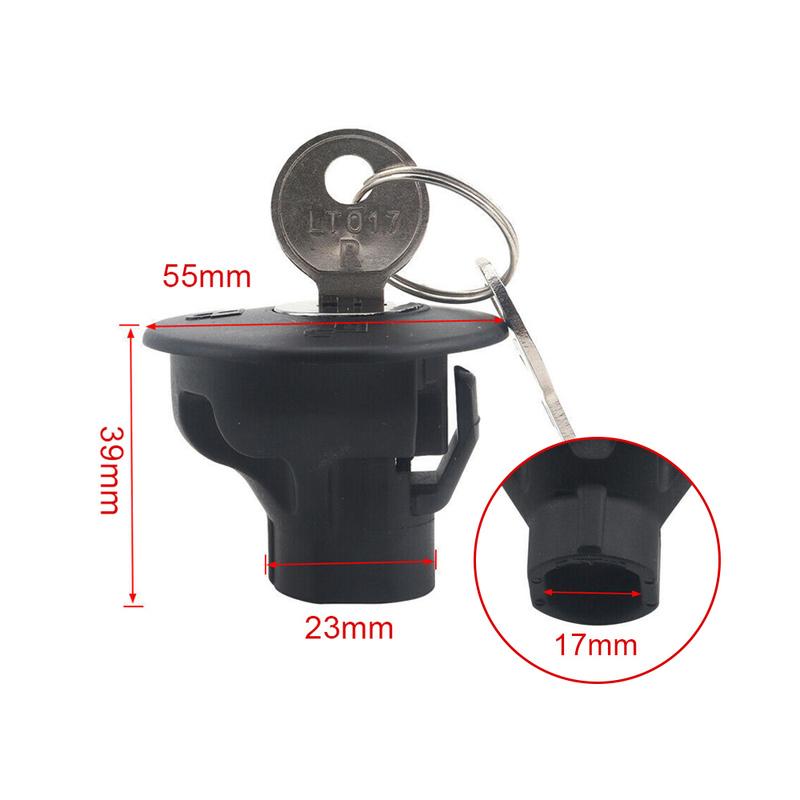 Bouchon de réservoir de carburant à clé pour voiture pour Ford F150 Fiesta Edge Expedition Explorer Focus Lincoln Navigator MKS MKT MKX MKZ 8U5Z-9C268-B
