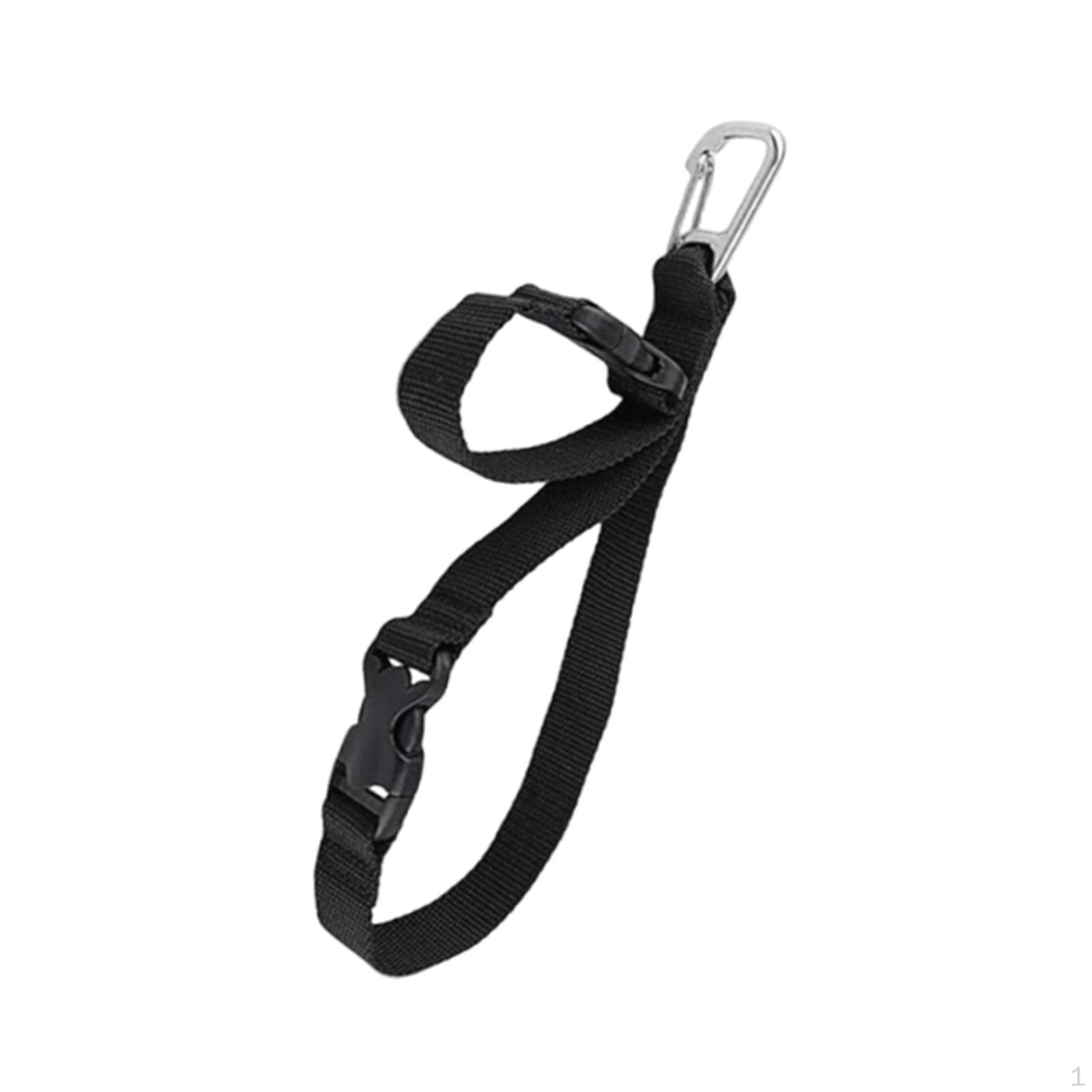 Fin Holder with Clip, Diving Accessory, Nylon Webbing, BC for Fishing, Outdoor