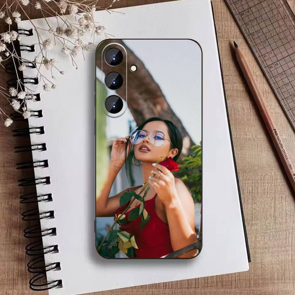 

F-Fashion Becky G Mobile Phone Case For Samsung Galaxy A73,A21s,A22,A31,A52,A53,A71,A41Soft Black Shell Samsung a22 5g