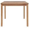 VidaXL Garden Table 150x90x77 Cm Solid Teak Wood 44997