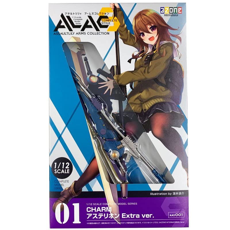 Assault Lily Arms Collection Complete Style 001 CHARM Asterion Extra-Maßstab Kunststoff bemalt Fertigprodukt Version. 1/12 AAS0101-AEX