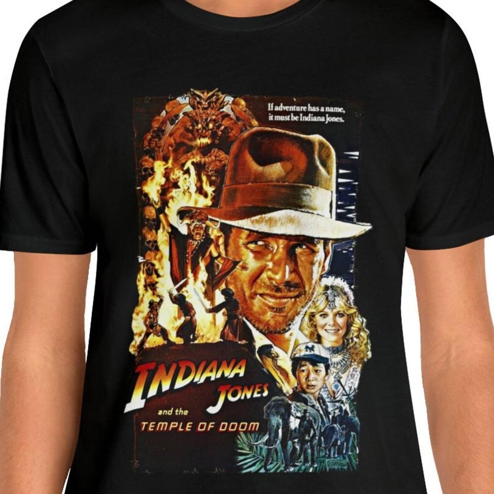 Indiana Jones and the Temple of Doom Shirt Tshirt T shirt T-shirt Vintage Aesthe Unisex T-Shirt XXXL