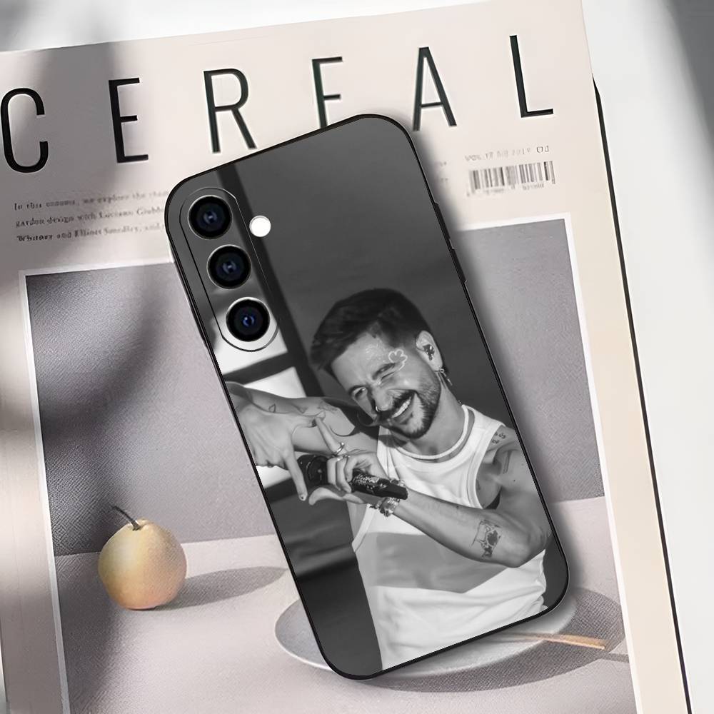 

C-Camilo Phone Case For Samsung Galaxy A73,A72,A71,A70,A53,A52,A51,Soft Silicone Black Cover Samsung a13 5g