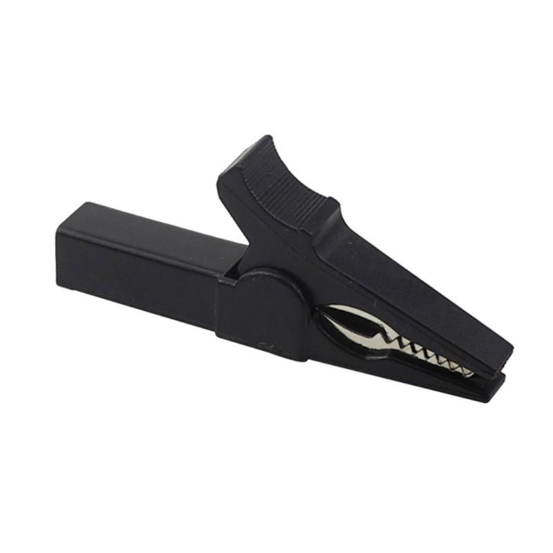 Alligators Clip Banana Plug Test Probes Leads Cable Probes Connectors 4mm Banana Plug Cable Clip Insulated Electric Clip