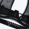 Aduloty Ladies Sexy Lingerie Mesh Hollow Perspective Thin Section Summer Erotic Underwear Underwire Hanging Neck Sling Bra Set