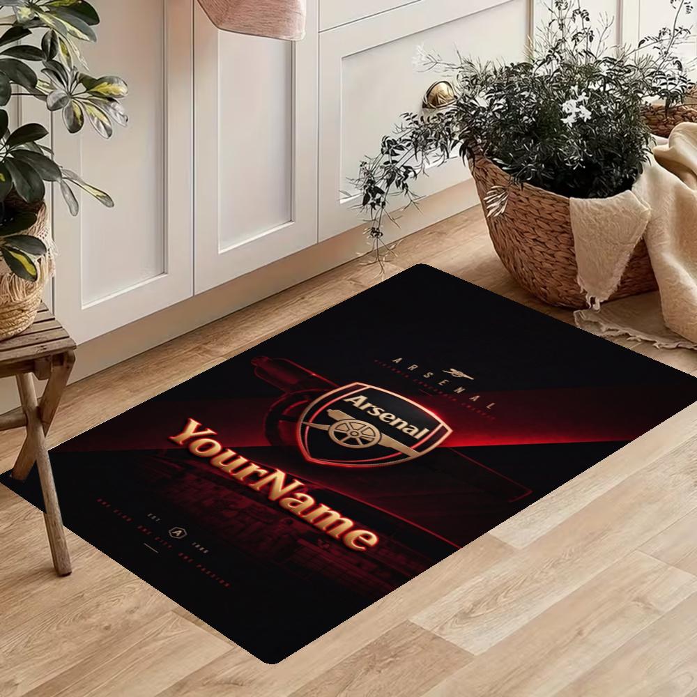 Arsenal Customize Your Name Kitchen Rug Runner Rug Laundry Mat Hallway Entryway The Best Gift Choice