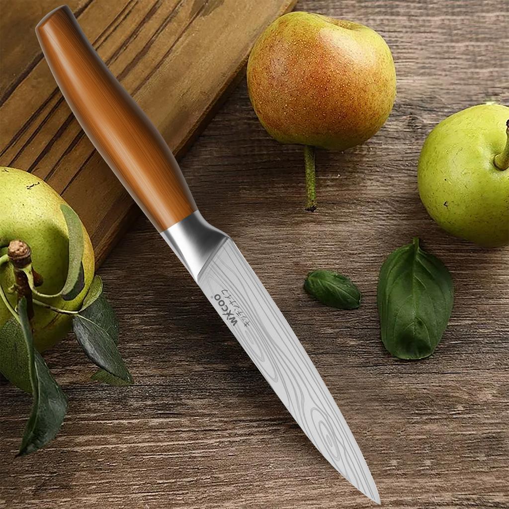 Japanese Style Kitchen Knife Stainless Steel Kitchen Fruit Paring Knife Perfect for Househould Fruit Peeler Cutter Slicer Knife