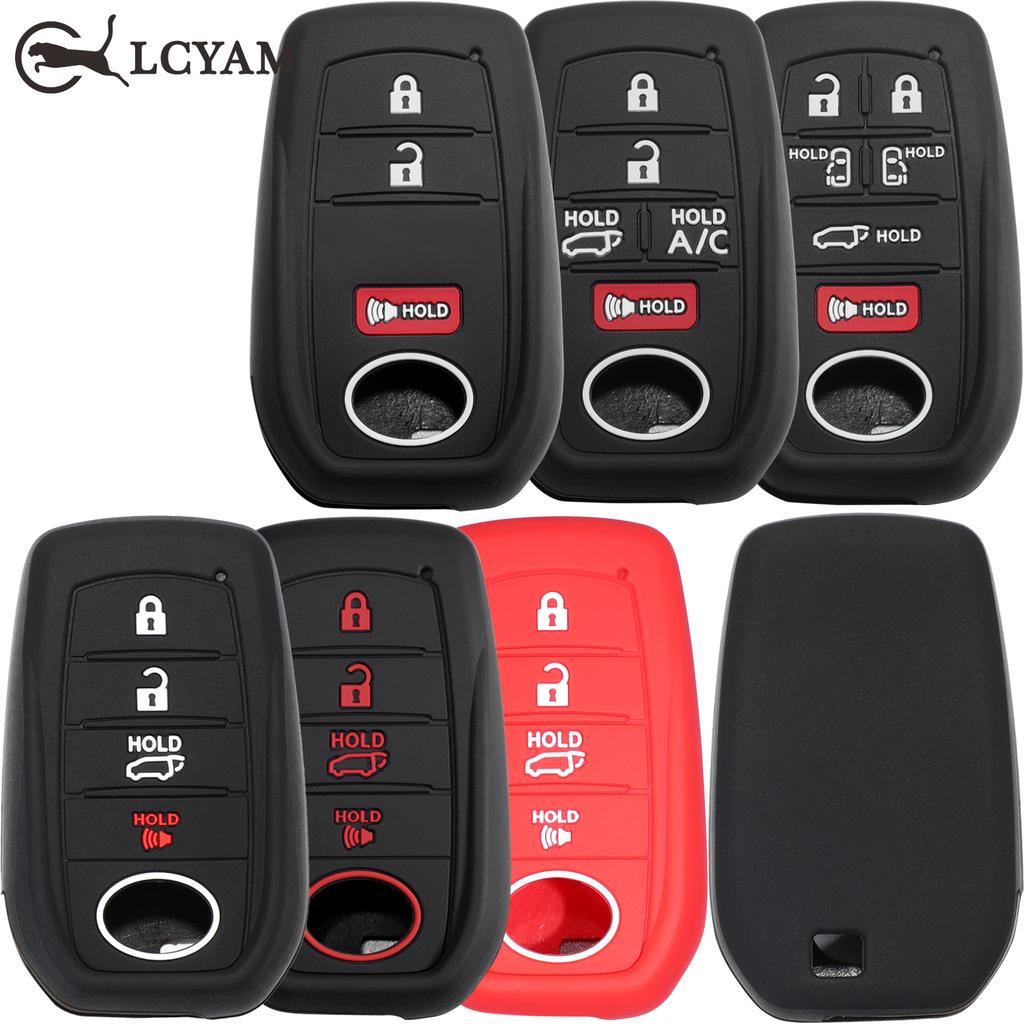 Car Key Fob Cover Case For Toyota Alphard Vios Tacoma Fortuner Corolla Venza Grand Highlander Rav4 Xse Prime Land Cruiser Hilux