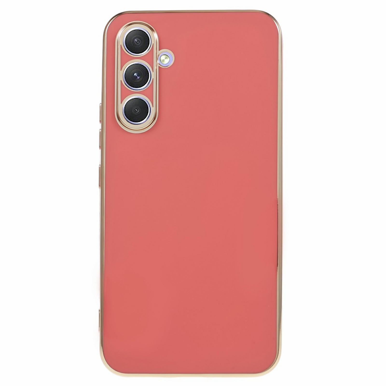 

For Samsung Galaxy S25+ Case TPU Slim Fit Shockproof Phone Cover 6D Electroplating D