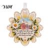 Seasonal Home Decorations Heartfelt Holiday Keepsake Ornament, Acrylic Hanging Decoration for Loved Party Decor Ones, Christmas Tree Pendant