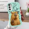 Capybara Cute Fashion Soft Phone Cover Case for Samsung Galaxy A21s A12 A52 A15 A16 A13 A11 A14 A06 A04 A05 A22 A33 A03 A53 A23