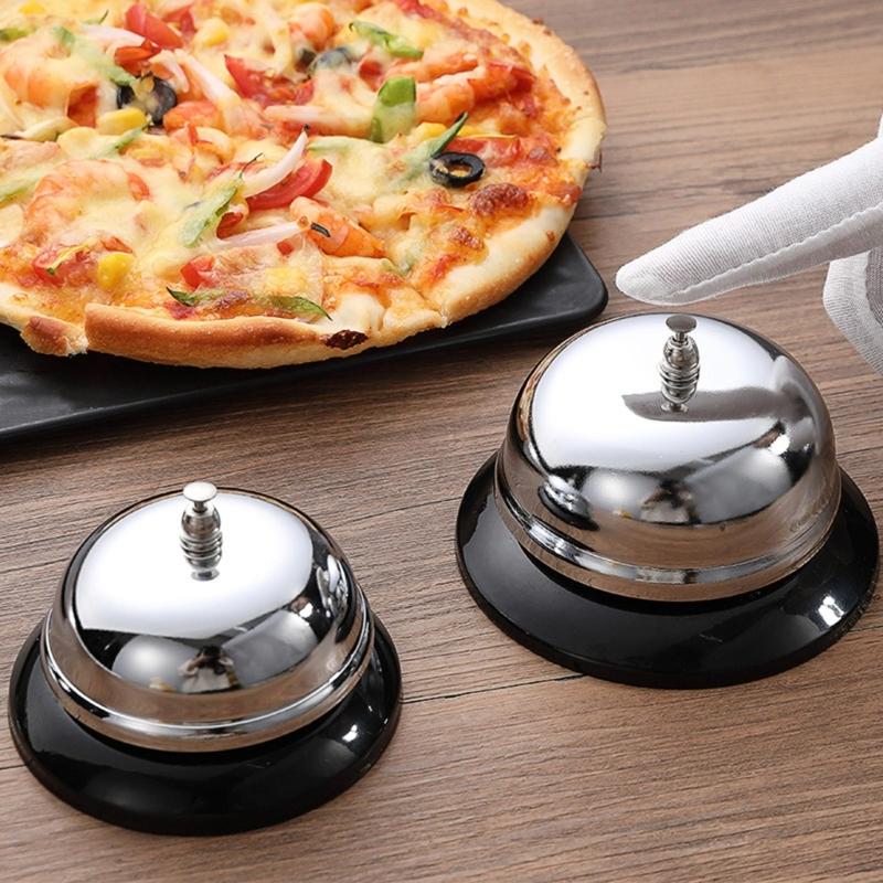 Front Desk Bells Restaurant Reception Desk Bells Classroom Bells Ringer Attention Bells for Customer Student Schools