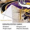 Custom Name Minnesota Vikings Printed Tapestry – Wall Hanging for Bedrooms, Dorms, and Home Decor