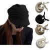 Comfortable Baseball Hat with Self Tie Turban Outdoor Sports Camping Baseball Caps Adult Adjust Head Size Fishing Hat  White