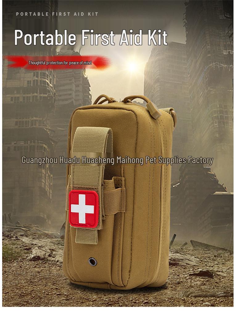 Multifunctional Camouflage Survival Kit: Tactical Waist Pack & Mountaineering Pouch
