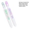 2Pcs Correction Fluid Quick-Drying White-Out Pen 12ml Large Capacity Strong Coverage Traceless Correction Pen for Students School Office Supplies