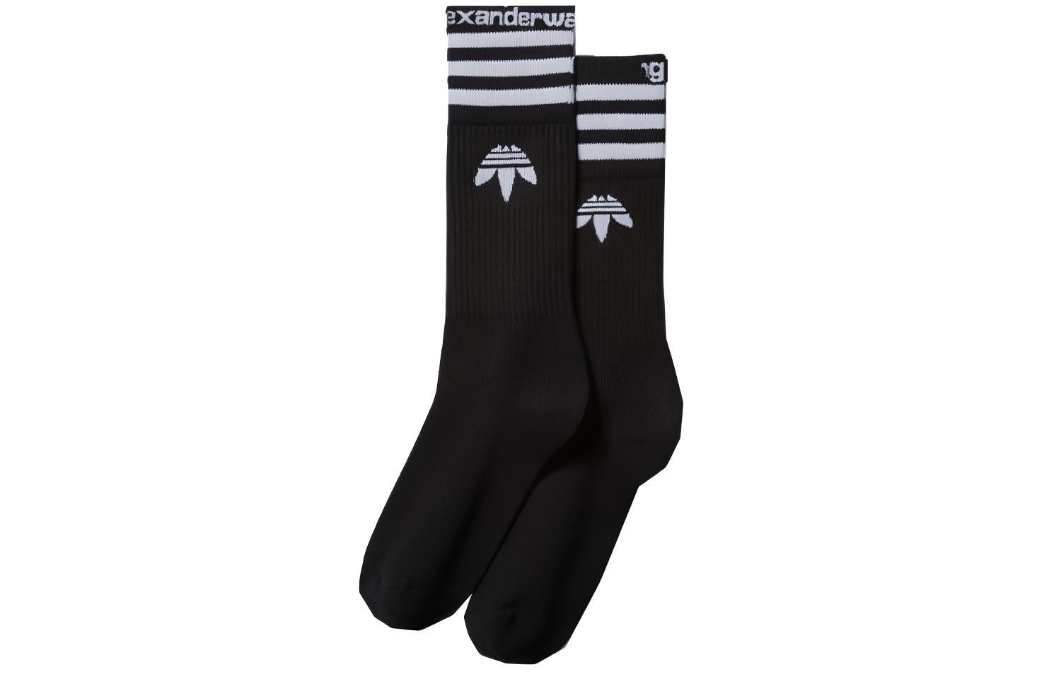Носки до колена Adidas Originals x Alexander Wang Унисекс 1 пара Черный EE2405 XS