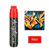 1pcs 15mm Large Capacity Acrylic Marker Pen Water-Based Painting & Graffiti Brush Pen For Art Use Student Back To School