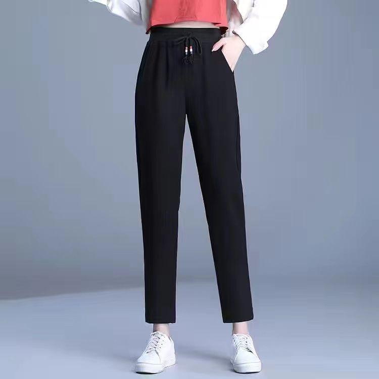 

Women s High Waist Harem Pants - Slimming Loose Straight Leg Sweatpants for Autumn/Winter 2026 3XL: 136-149 jin