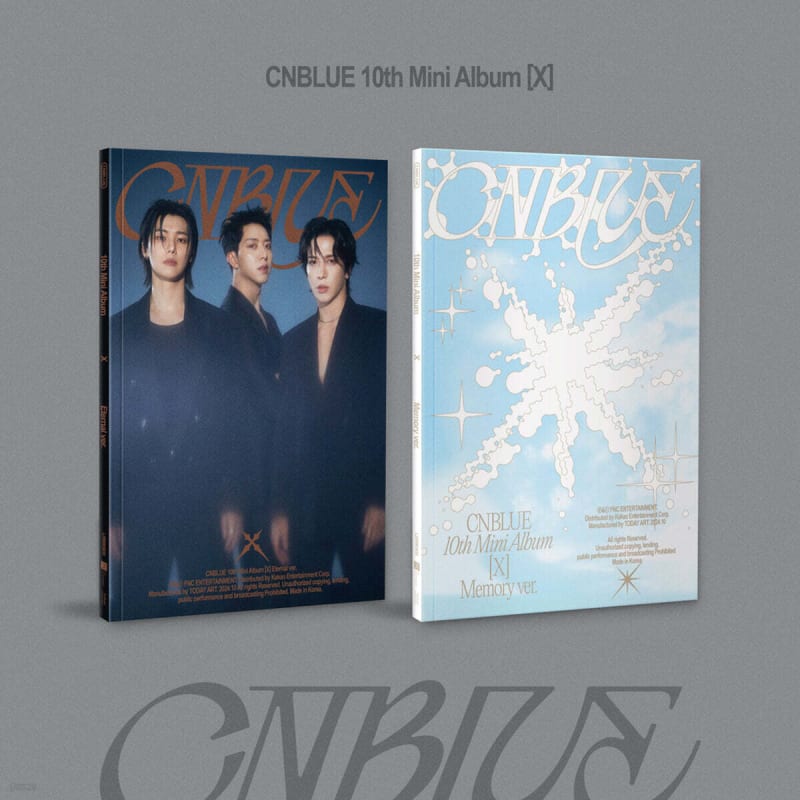 

CNBLUE - 10th Mini Album: X [1 out of 2 randomly sent]