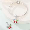 Exquisite 925 Silver Heart Love Charms Beads Fit Exquisite Bracelet Necklace Diy Charms Women Man Jewelry Gift