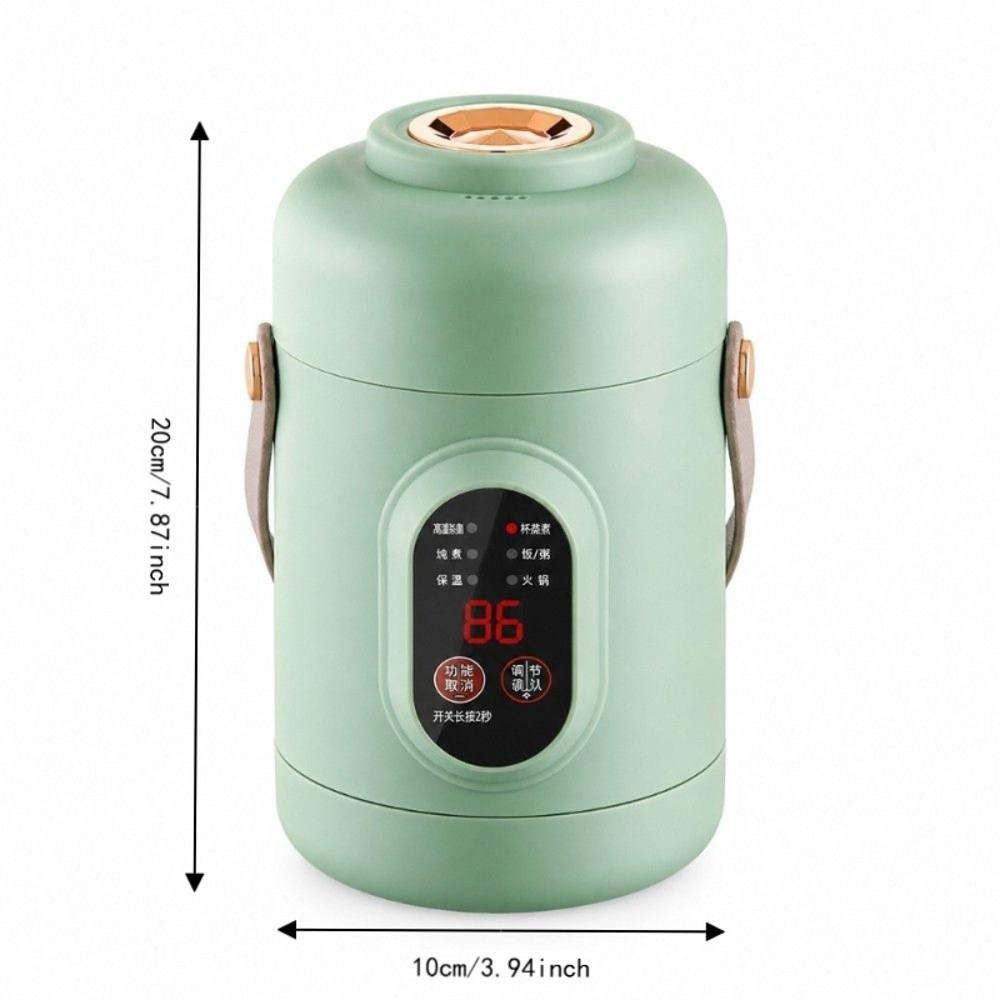 ABS Silicone Stainless Steel Small Cooking Appliance Compact Electric Kettle For Porridge