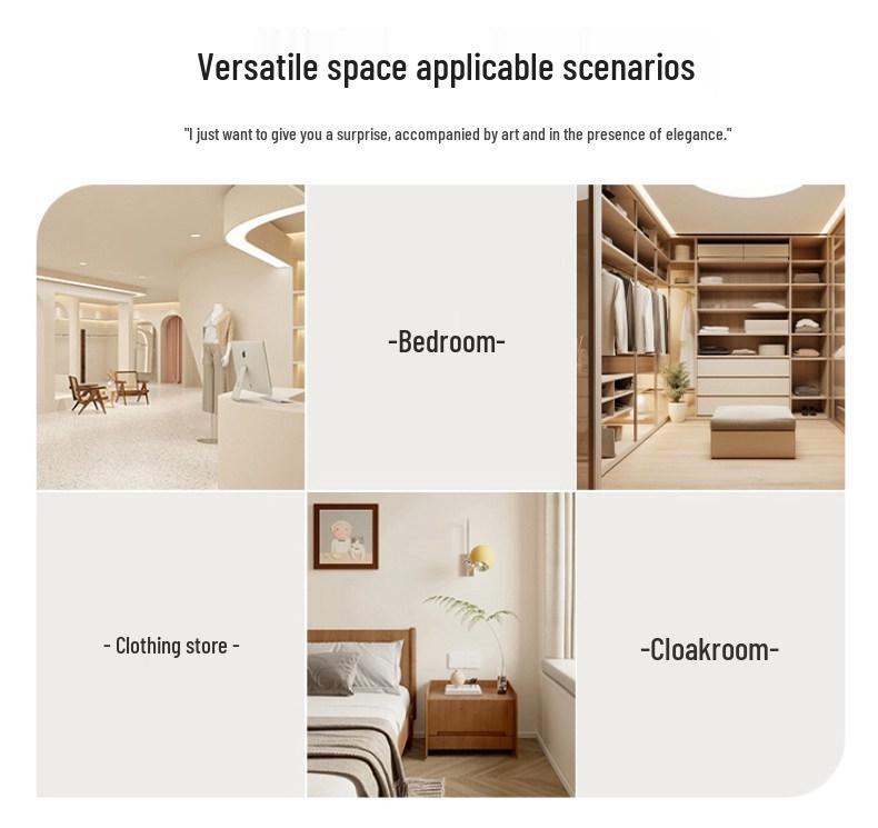 Senfu Ultra-Clear Irregular Full-Length Mirror, Wall-Mounted, Explosion-Proof for Home & Bedroom Use