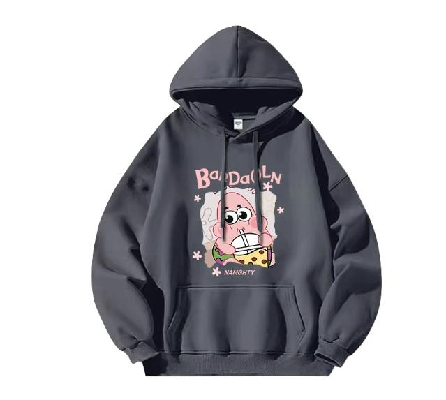 New SpongeBob SquarePants Printed Hoodie for Men and Women Couple's Hoodie 2025 New Autumn Style Pai Daxing Couple's Clothes
