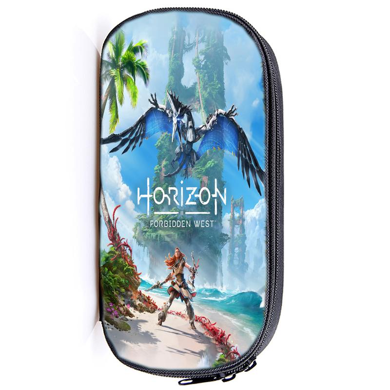 Horizon Forbidden West Pencil Case Estuches School Pencil Box Pencilcase Pencil Bag School Supplies Stationery Make Up Bag
