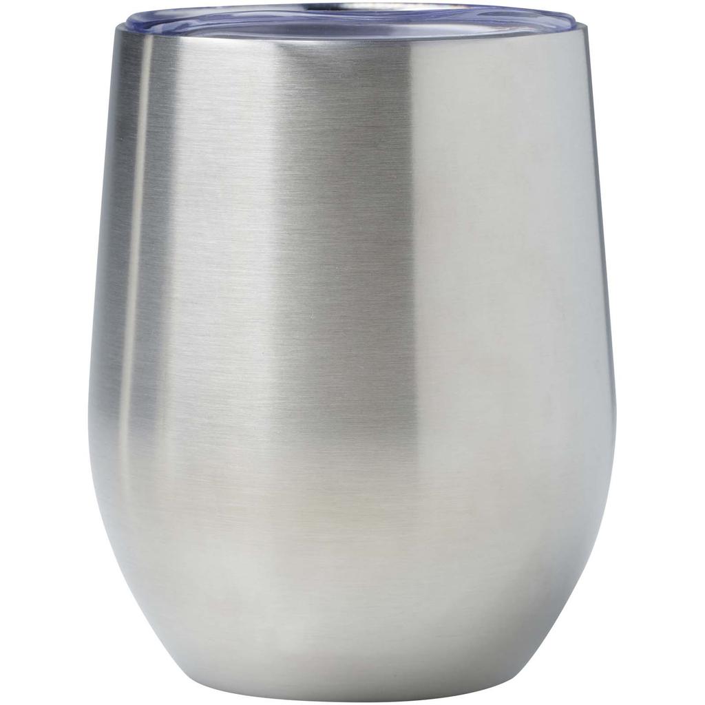 Glass "Corzo" 350 ml RCS-certified recycled stainless steel copper-insulated mug Silver