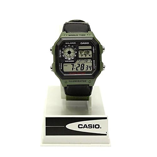 Casio Digital Men's Watch Overseas Model AE-1200WHB-3B