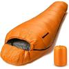 Outdoor Camping Mummy-Style Sleeping Bag, Winter Cold Resistant Waterproof Breathable Parent-Child Warm Sleeping Bag