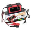 FOXSUR 12V 7A Charger for Lead-Acid & Lithium Iron Phosphate Batteries with Large Color Screen