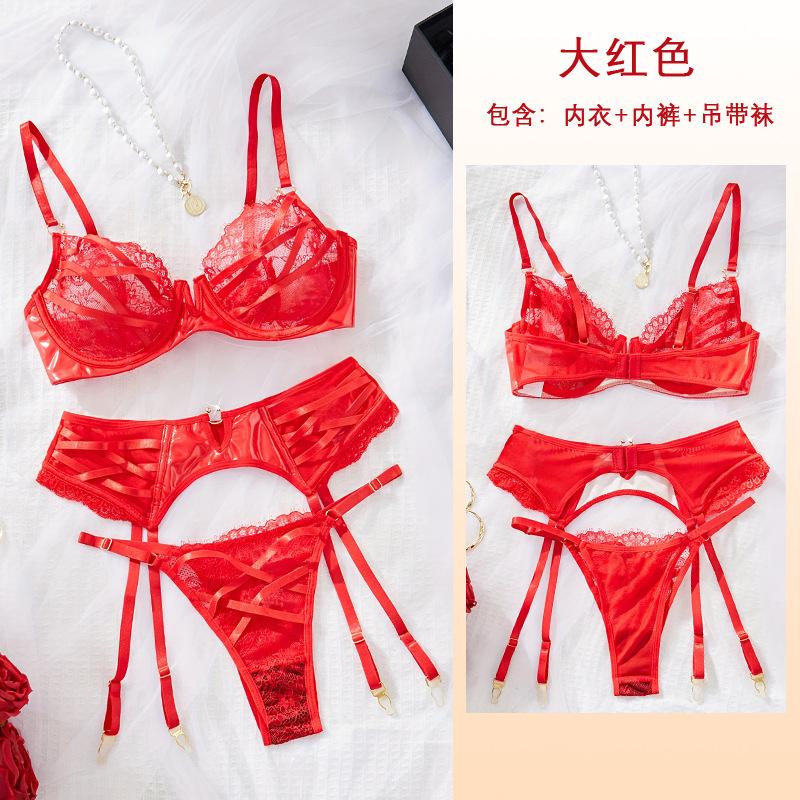Multi-Style Kant Gaas Lingerie Set Bh Nachtjapon Combinatie Dames Nachtkleding Veelzijdige Verleidelijke Lingerie Collectie met Diverse Stijl Opties