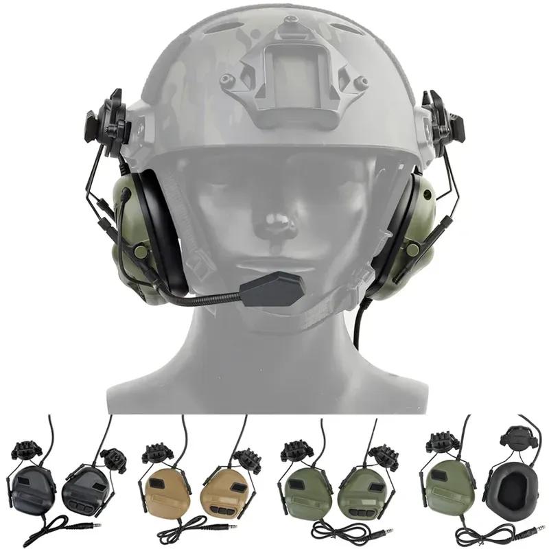 Tactical Gen5 Headset Non-picking Noise-Cancelling Headset For Militar Helmet Headset Baofeng Radio PTT Adapter Mobile Earphone