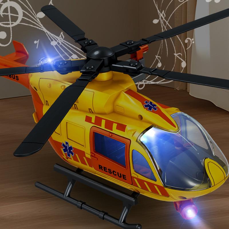 Giocattolo Grande Elicottero Aereo per Bambini Giocattolo Gru Poli con Luci Suoni Cesta di Carico per Bambini dai 3 4 5 6 7 Anni Regali