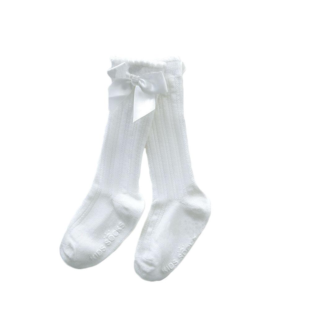 Cute Soft Cotton Baby Girls Socks Newborn Big Bow Baby Socks Infant Baby Girl Socks Anti Slip Floor Socks
