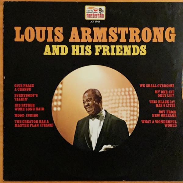 LP Record LOUIS ARMSTRONG - Louis Armstrong And His Friends LAX3056 FLYING DUTCHMAN 1975 Japan Jazz Used