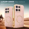 For Motorola Moto G56 5G Phone Case Carbon Fiber Textured Electroplated TPU Back Cover